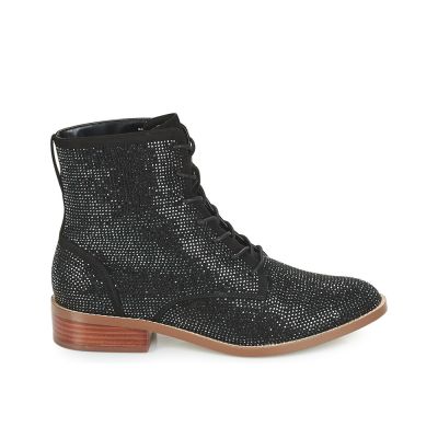 BOOTS ANDRÉ FEMME TASHA CUIR NOIR
